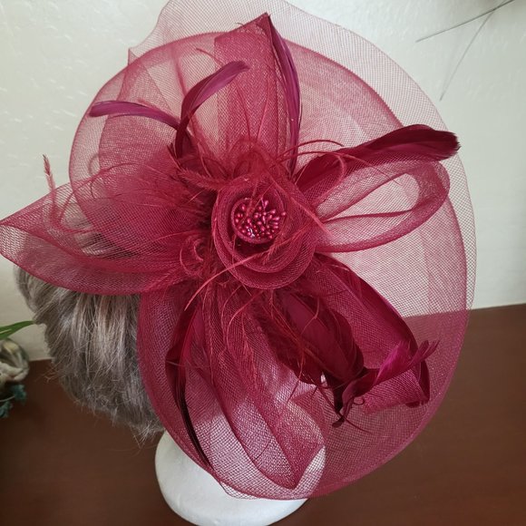 Tasha 'Derby' Fascinator Headband - Picture 5 of 11